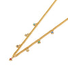 Stainless Steel Multicolor Zircon Star Charm Necklace For Women Not Fading Delicate Party Jewelry Gifts - Image 2