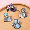 4Pcs Frieren Anime Brooch Badge Fern Himmel Stark Frieren Beyond Journey's End Fans Collection Lapel Pins For Friends Gifts - Image 1
