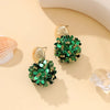 Flower Petal Beads Big Round Drop Earrings For Women Long Earrings Handmade Jewelry Gift boho - Image 11