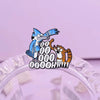 Cartoon Anime Birdmen and Brown Raccoon Enamel Pins Funny TV Series Brooch Lapel Badge Decorative Jewelry Gift For Kids Friends - Image 5