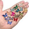 5pcs/lot Colorful Crystal Butterfly Pendant Glass Gradient Charms For Korean Women Necklace Choker Jewelry Accessories - Image 23