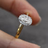 Women Wedding Rings Two Tone Crystal AA Cubic Zirconia Engagement Anniversary Party Elegant Female Jewelry - Image 2