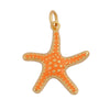 Fish Monta Ray Marine Organism Sea Conch Shell Nautil Coral Branch Charm Pendant,Gold Plated Zircon Jewelry Finding Supplies - Image 12