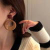 Fresh Color Dangle Earrings Geometric Square Round Drop Earrings Spring Summer Women's Earrings Daily Clothing Ear AccessoriesA - Image 5