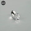 1PC Titanium Zircon Flower Rook Helix Stud Tragus Cartilage Earring Lobe Labret Piercing Jewelry 16G - Image 14