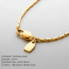 Men's Stainless Steel Hip Hop Jewelry 1.3MM Wire Chain Necklace in White Golden AccessoriesGift - Image 2