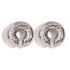 1 Pair Smooth Circle C Shape Clip Earrings For Women Lightweight Without Piercing Cartilage Ear Cuff Gold Silver Color Earrings - Image 12