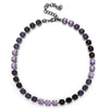 6mm Zirconia Claw Setting Bracelet and Necklace Sets Crystal Colorful Choker Jewelry - Image 4