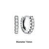 Heart and Hoop Earrings with Cubic Zirconia in Many Styles - Image 29