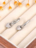 Stainless Steel Love Heart Hoop Earrings For Women Gold Plated Wedding Party Jewelry - Image 4