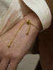 Korean Adjustable Stainless Steel Bracelet for Women Girl Men Design Gold Color Snake Chain Jewelry - Image 13