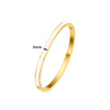 G&D Colorful Orange Enamel Bangles Bracelets for Women Party Gift Bangles Stainless Steel Jewelry - Image 14