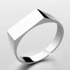 Men's Open End Ring Classic Stainless Steel Gold Plated Hand Jewelry - Image 5