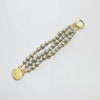Vintage Handmade Knotted Glass Pearl Necklace Earrings Bracelet Set Women Jewelry - Image 7