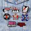 Rock N Roll Enamel Pins Retro Rock Band Brooches Lapel Badges Punk Jewelry Backpack Denim Jacket Decor Fans Gift - Image 1