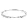 Zircon Stainless Steel Bracelet For Women Geometric Leaf Rhinestone Shell Bangles Couple Jewelry - Image 9