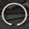 Stainless Steel Gold Color Wire Knot Bracelet Hip Hop Women Men Open Cuff Bangle Pulseira Bileklik Jewelry Gifts - Image 18