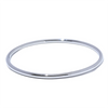 3.0 60/65mm Classic Stainless Steel Round Bracelet Bangle Pvd Plated Stylish Metal Simple Daily Jewelry - Image 9
