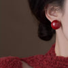Women's Minimalist Gap Imitation Pearl Stud Earrings Commuter Jewelry Versatile Party Accessory for Gilrs - Image 3