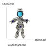 Enamel Angel Brooches for Women Unisex Rhinestone Butterfly Pins Elf Badge Office Party Friend Gifts Jewelry Accessories - Image 24