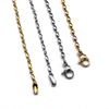 Stainless Steel Aesthetic Rice Bead Chain Necklace for Women Men Silver/Gold Color Choker Jewelry Marking Accessories Joyas - Image 4