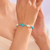 Shell and Starfish Charm Bracelet with Adjustable Rope Detail - Image 35