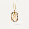 Silver Gold Letters A Z Initial Necklace Zirconia Letter Pendant Long Chain Say My Name Jewelry - Image 19