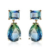 Wedding Jewelry Silver Green Tourmaline Drop Earrings for Women Green Tourmaline Gemstone Earrings Jewelry Gift - Image 5
