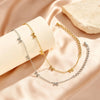 Classic Dainty Gold Plated Bowknot Bracelet for Women, Stainless Steel Thin Chain Bow Charm Bracelet, Minimalist Jewelry - Image 3