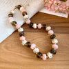 Multi-color Smudging Round Beads Acrylic Choers Necklaces Retro Smudging Resin Collarbone Chain Charms Party Jewelry Gifts M1 - Image 29
