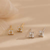 Simple Minimalist Mini Flower Stud Earrings for Women 6MM Stainless Steel Piercing Earring Jewelry - Image 5