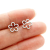 Bohemia Cute Flower Earrings for Women Golden Color Stainless Steel Earrings Daisy Wedding Jewelry Gifts - Image 5