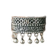 Vintage Thai Silver Round Beads Tassel Adjustable Finger Rings For Women Hiphop Jewelry Gift Party Rock - Image 6