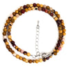 4mm Stone Round Beads Adjustable Necklace Agate Opal Tigers Eye Quartz Crystal Labradorite Charm Necklace Women Jewelry - Image 26