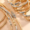 Exaggerated Jewelry Sets Women Color Block Multi Layer Stackable Necklaces Bracelets Elegant Banquet Jewelry Accessories - Image 5