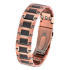 Mens Magnetic Bracelets, Cross Copper Plating Bracelet with Double-Row Strength Magnets for Men Husband Dad Christmas Gifts - Image 18