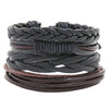 Classic Hand-Woven Leather Bracelet Multilayer Men Bracelets Punk Beads Bangle for Friend Charm Jewelry Gifts - Image 23