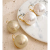 18 18cm Simulated Pearls Round Big Exaggerated Hoop Earrings for Women Korean-Style Chic Retro Jewelry - Image 5