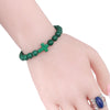 8mm Beads Religious Cross Bracelet for Women Men Natural Turquoise Stone Elastic Link Prayer Bracelet for Boy Girls - Image 20