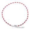 3mm Wide Bling Bling Rhinestone Cubic Zirconia Tennis Bracelet for Women Hand Crystal Chain Bangle Ankle Anklet Stainless Steel - Image 7