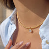 Retro Stainless Steel Cross Pendant Necklace Zircon Pearl Pendant Necklace Religious Necklace Cross Jewelry Gift For Her - Image 4