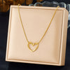 316 Stainless Steel Golden Minimalist Heart Necklace For Women Girl Jewelry Valentine's Day Gift Joyas - Image 13