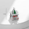 Silver Charms Santa Claus Reindeer Christmas Tree Snowman Elk Bead Fit Bracelet Necklace Jewelry - Image 21