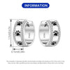 Openwork Leaf Pattern Hoop Earrings with Sculpted Detail - Image 67