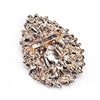 Crystal Water-drop Brooches for Women Vintage Pendant Style Elegant Wedding Pins Party Jewelry Brooch - Image 5