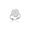 Spinner Zircon Heart Four Leaf Clover Rings For Women Stainless Steel Fidget Ring Jewelry Christmas Gift - Image 14