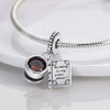 Silver Book Coffee Cup Charms Brown Enamel Beads Fit Bracelets Necklace Women Book Lover Jewelry Gift - Image 2