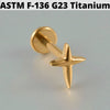 Cz Flower Titanium Cartilage Earrings Stud 16G Internally Threaded Sun Helix Ear Tragus Piercing Jewelry - Image 28