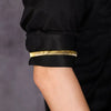Cuff Bracelet Elastic Metal Sleeve Holder Adjustable Anti-scratch Stretchy Armband Gift for Bartender Baker Cook - Image 4