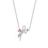 Silver Two-Way Inlaid Stone Four-Leaf Clover Heart Necklace For Women Elegant Party Jewelry Female Pendant Gifts - Image 18